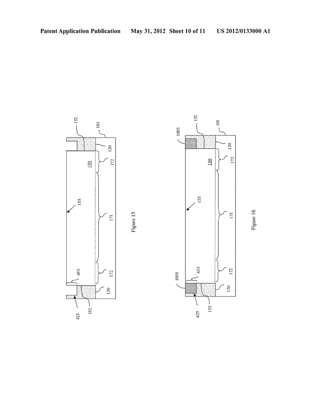 FIELD EFFECT TRANSISTOR WITH CHANNEL REGION EDGE AND CENTER PORTIONS     HAVING DIFFERENT BAND STRUCTURES FOR SUPPRESSED CORNER LEAKAGE - diagram, schematic, and image 11