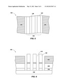 SEMICONDUCTOR STRUCTURES INCLUDING  POLYMER MATERIAL PERMEATED WITH METAL     OXIDE diagram and image