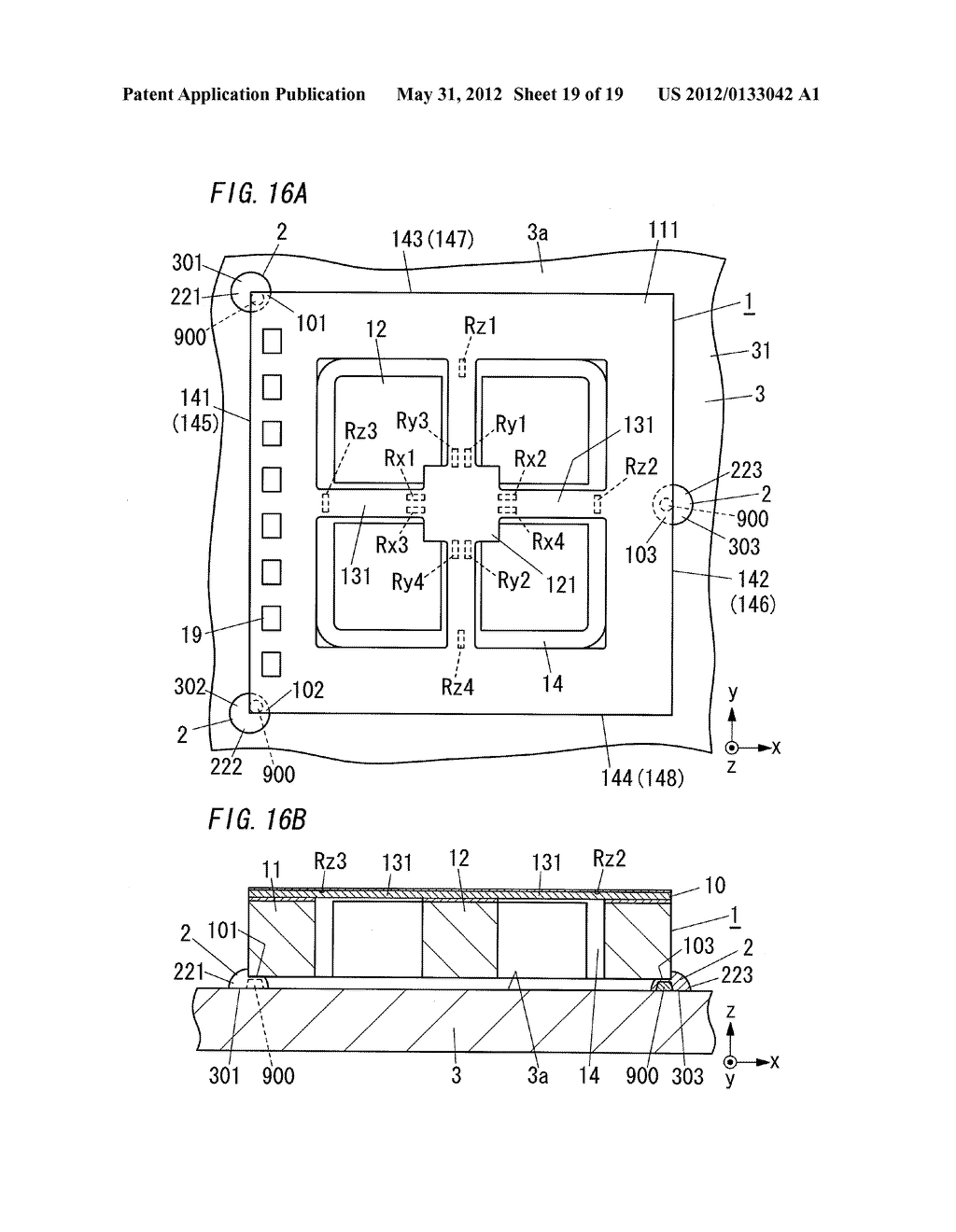 MOUNTING STRUCTURE OF CHIP AND MODULE USING THE SAME - diagram, schematic, and image 20