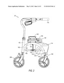 FOLDABLE WALKER APPARATUS diagram and image