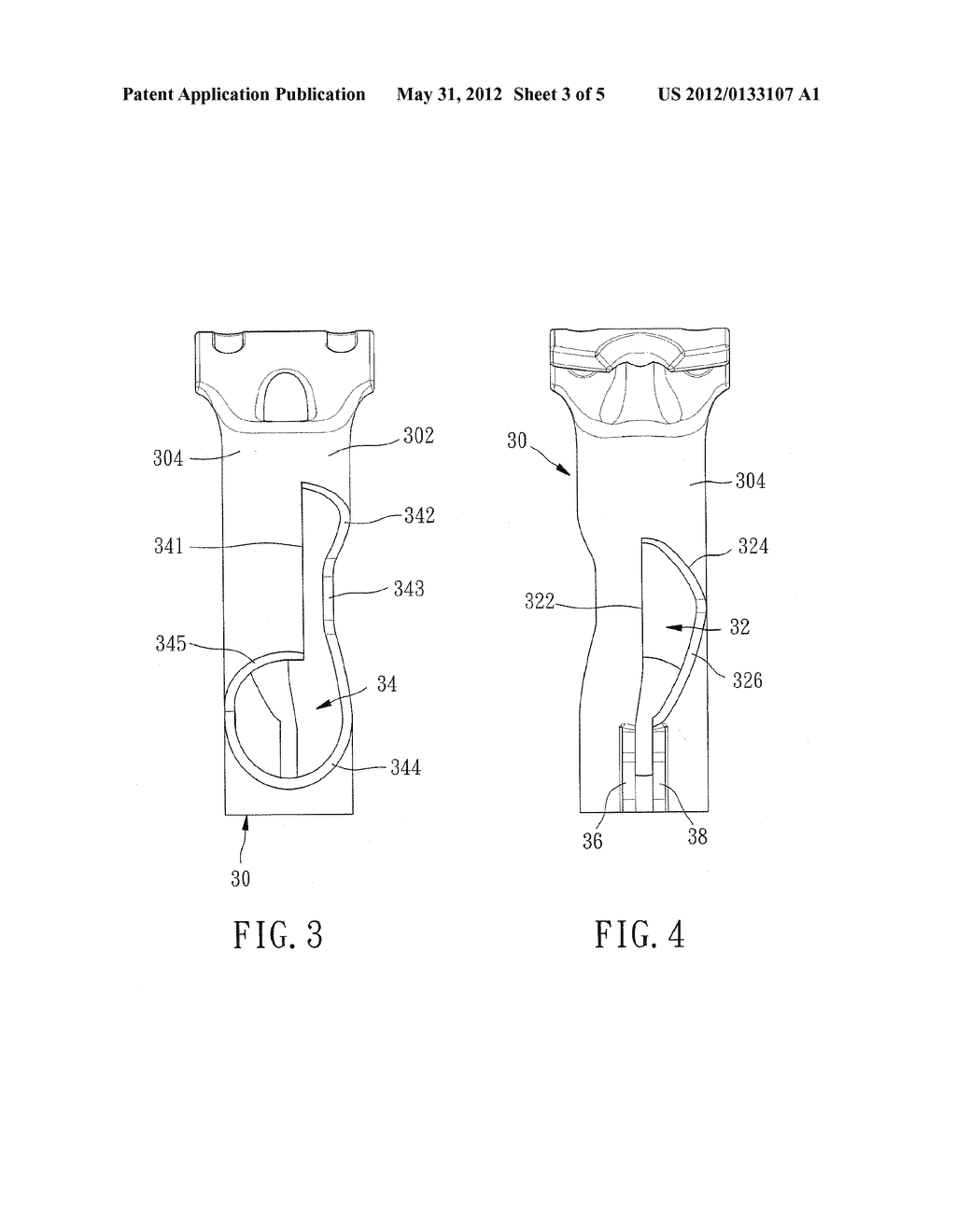 BICYCLE SEAT POST - diagram, schematic, and image 04