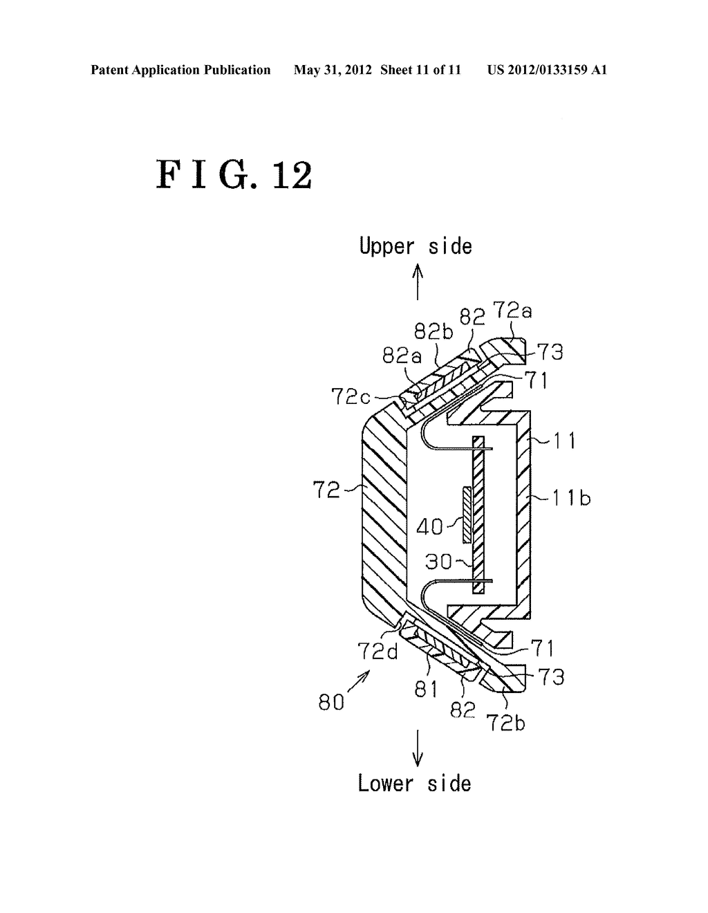 DOOR HANDLE APPARATUS - diagram, schematic, and image 12