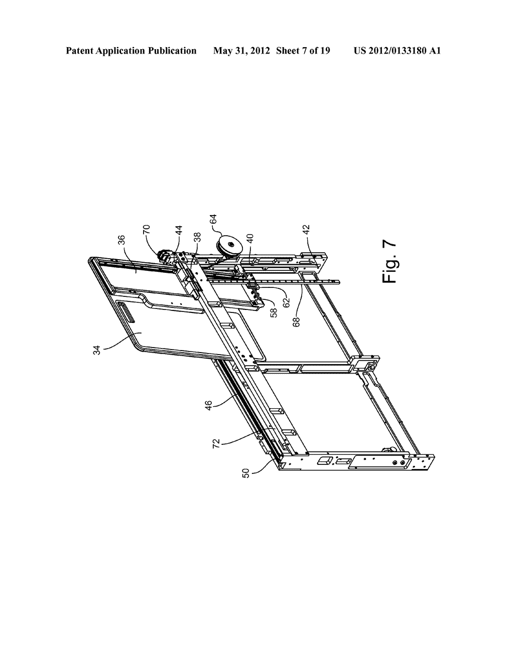 STOWABLE PASSENGER SEAT TRAY TABLE - diagram, schematic, and image 08