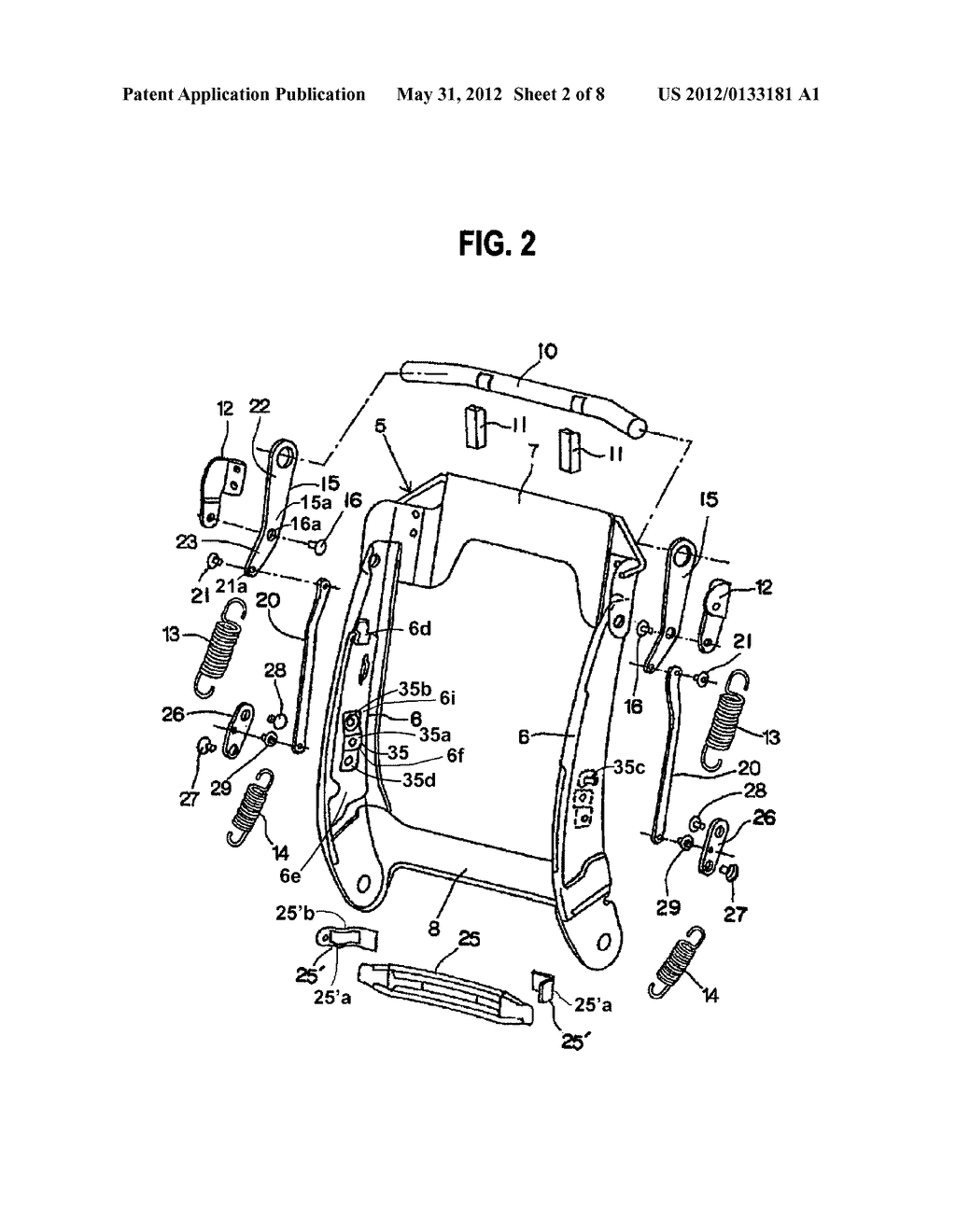 VEHICLE SEAT WITH CUSHION PLATE - diagram, schematic, and image 03