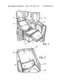 Interior trim components for aircraft cabins diagram and image