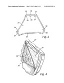 Interior trim components for aircraft cabins diagram and image