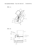 LOCKING CONNECTION MEMBER OF COVERING MATERIAL AND METHOD OF MANUFACTURING     COVERED CUSHION FORMED BODY diagram and image