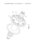 BICYCLE HUB ASSEMBLY WITH TWO TRANSMISSION DIRECTIONS diagram and image