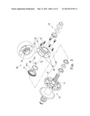 BICYCLE HUB ASSEMBLY WITH TWO TRANSMISSION DIRECTIONS diagram and image