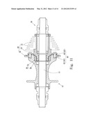 BICYCLE HUB ASSEMBLY WITH TWO TRANSMISSION DIRECTIONS diagram and image