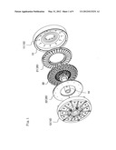 Axial gap type rotating apparatus and axial gap type generator diagram and image