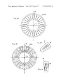 Axial gap type rotating apparatus and axial gap type generator diagram and image