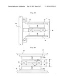 Axial gap type rotating apparatus and axial gap type generator diagram and image