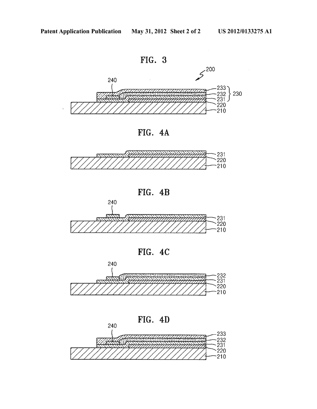 Flat Panel Display Device and Method of Manufacturing the Same - diagram, schematic, and image 03