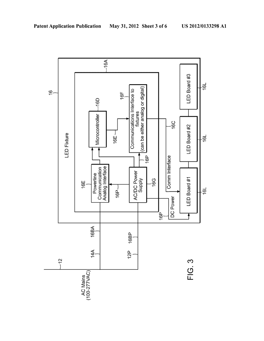 POWERLINE COMMUNICATION CONTROL OF LIGHT EMITTING DIODE (LED) LIGHTING     FIXTURES - diagram, schematic, and image 04