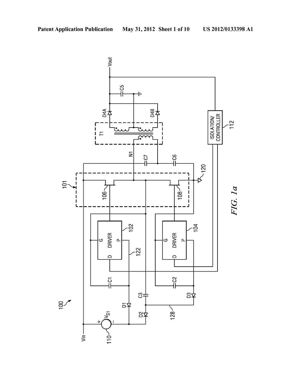 System and Method for Driving a Cascode Switch - diagram, schematic, and image 02