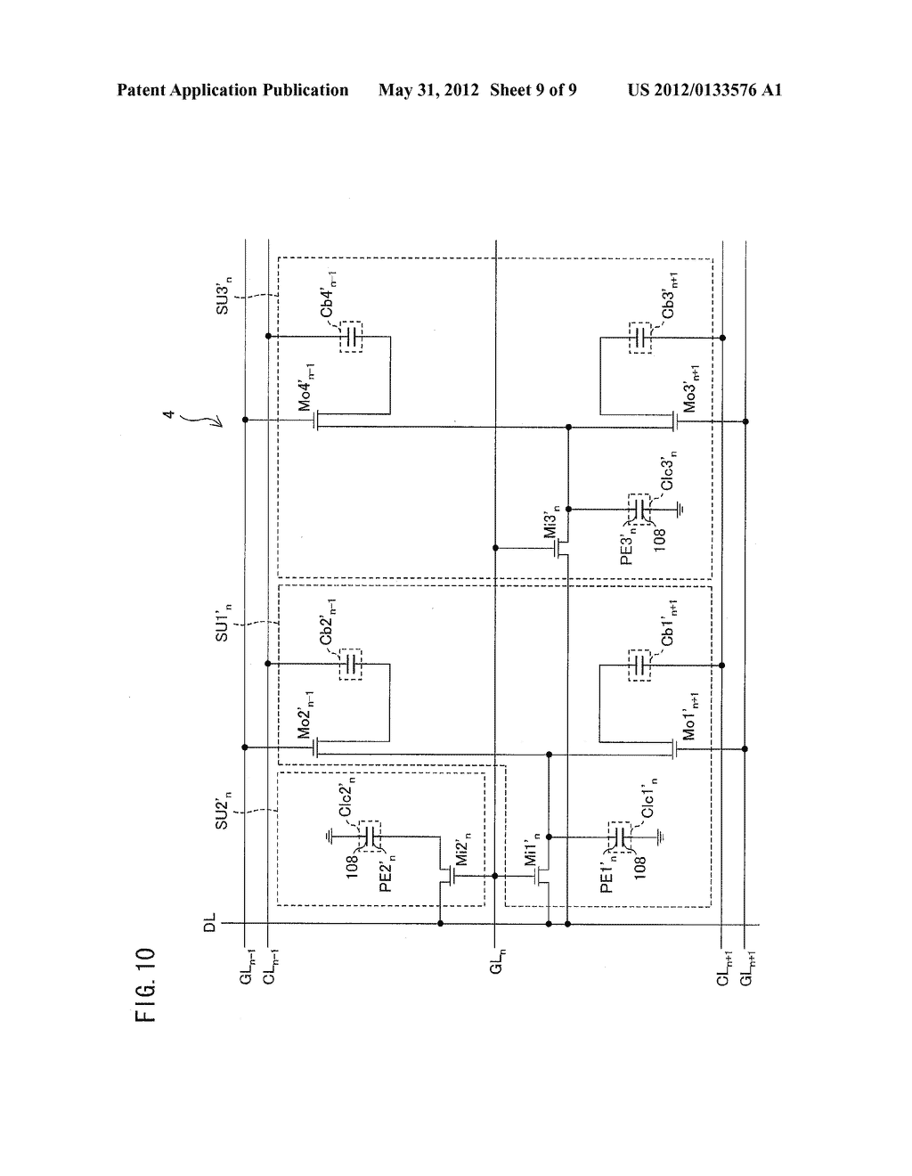 LIQUID CRYSTAL DISPLAY DEVICE CIRCUIT, LIQUID CRYSTAL DISPLAY DEVICE     BOARD, AND LIQUID CRYSTAL DISPLAY DEVICE - diagram, schematic, and image 10