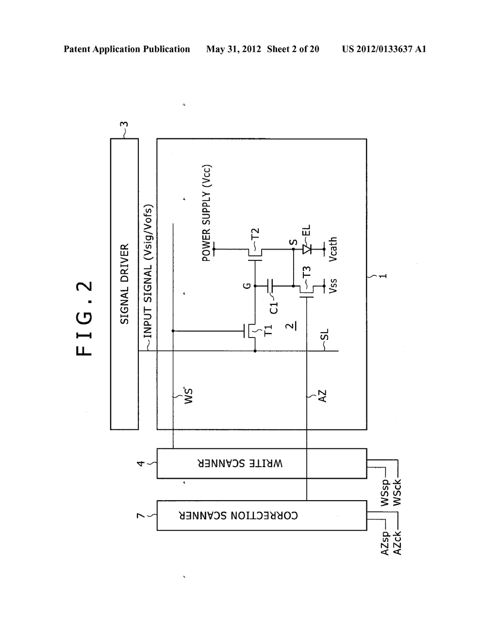 DISPLAY DEVICE AND ELECTRONIC APPARATUS - diagram, schematic, and image 03