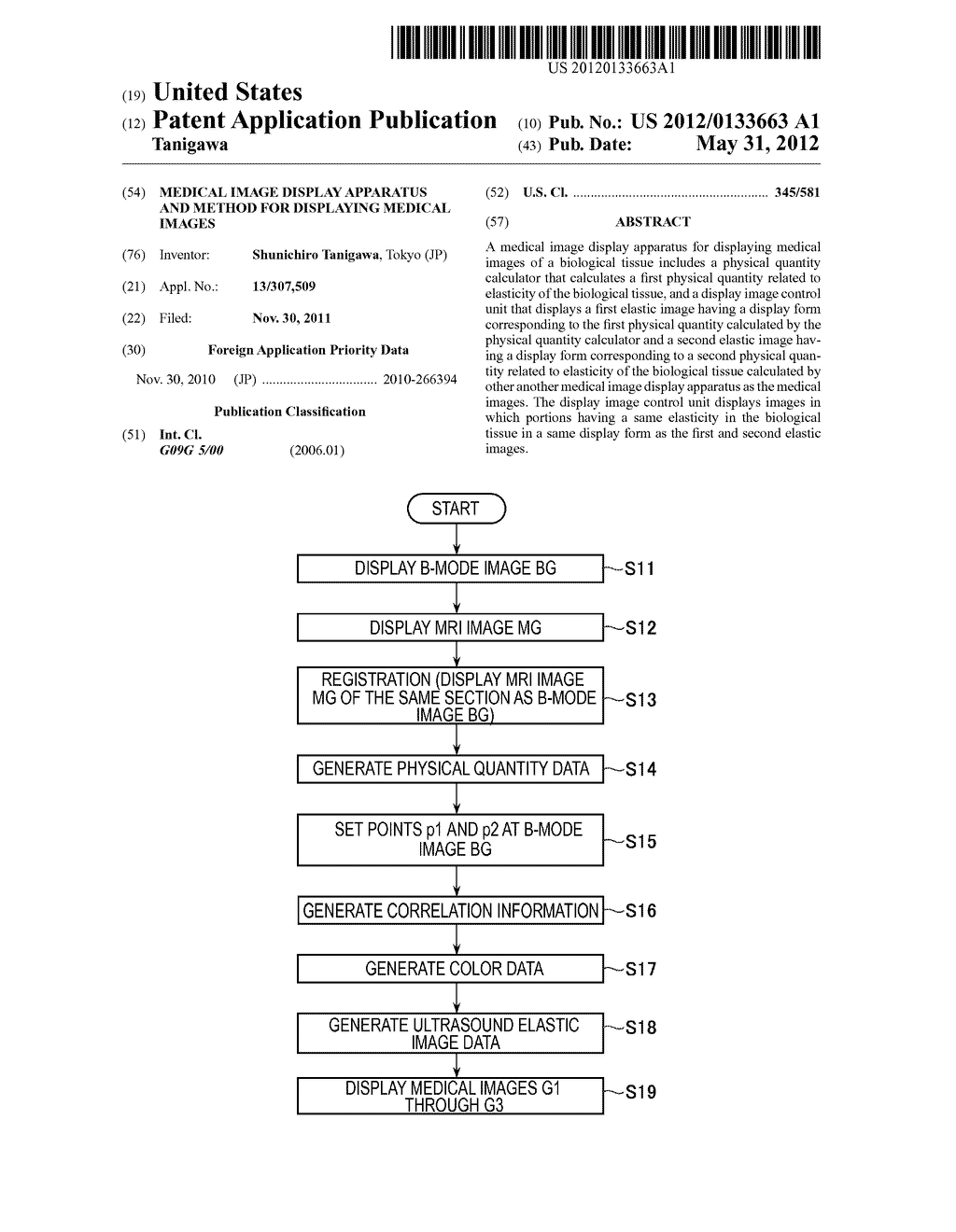 MEDICAL IMAGE DISPLAY APPARATUS AND METHOD FOR DISPLAYING MEDICAL IMAGES - diagram, schematic, and image 01