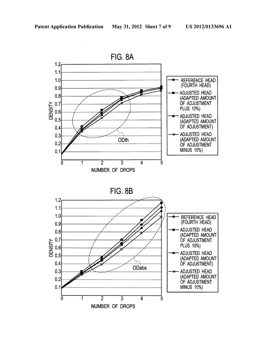 INKJET RECORDING APPARATUS AND DENSITY ADJUSTMENT METHOD THEREOF - diagram, schematic, and image 08