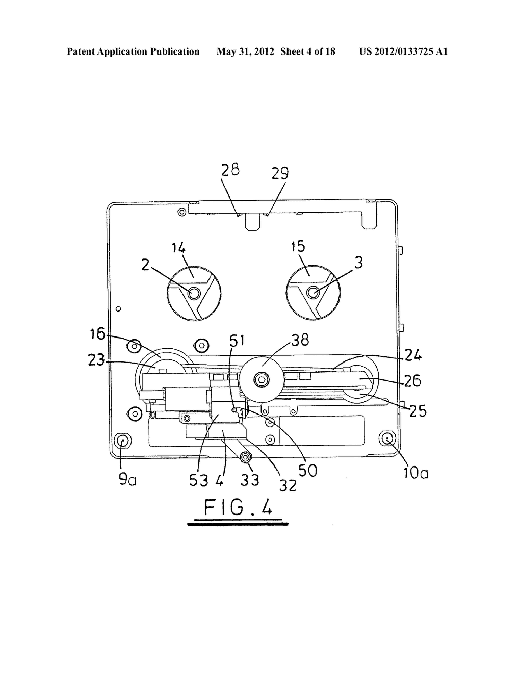 TAPE DRIVE AND PRINTING APPARATUS - diagram, schematic, and image 05