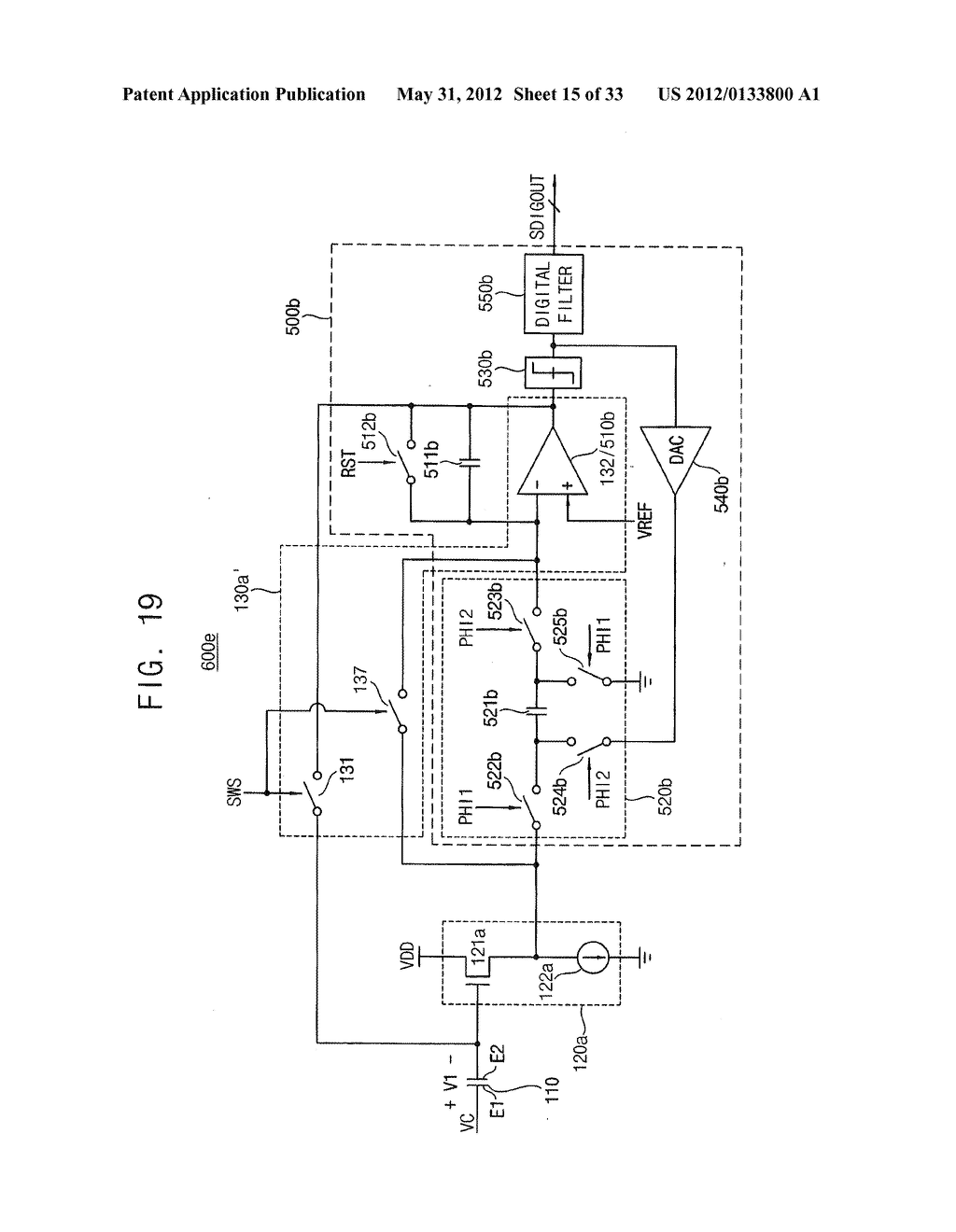 Offset Canceling Circuit, Sampling Circuit and Image Sensor - diagram, schematic, and image 16