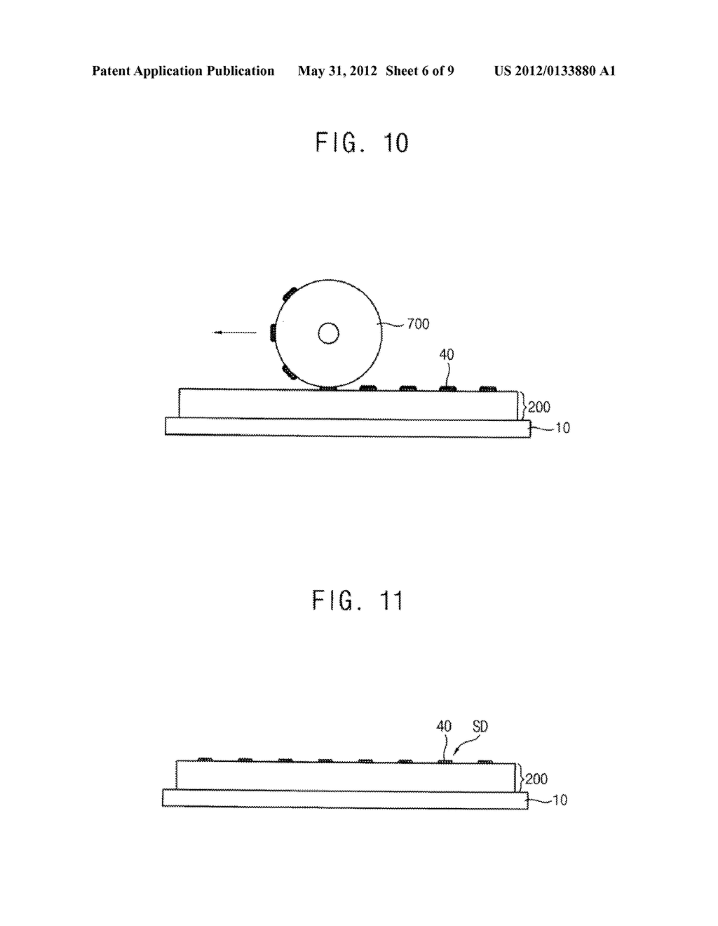 PRINTING APPARATUS FOR MANUFACTURING A SPACER AND METHOD OF MANUFACTURING     A DISPLAY PANEL - diagram, schematic, and image 07