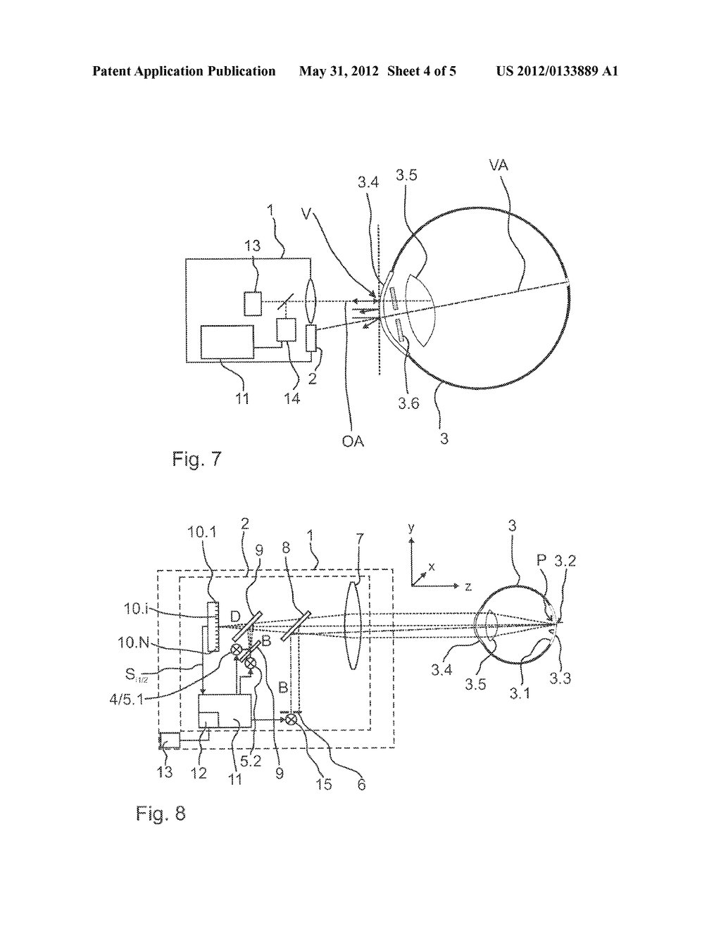 FIXATION CONTROL DEVICE AND METHOD FOR CONTROLLING THE FIXATION OF AN EYE - diagram, schematic, and image 05