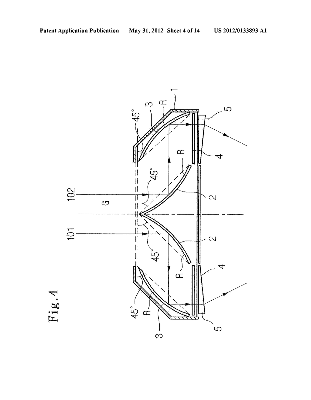 3D IMAGE CONVERTIBLE PROJECTION OPTICAL SYSTEM - diagram, schematic, and image 05