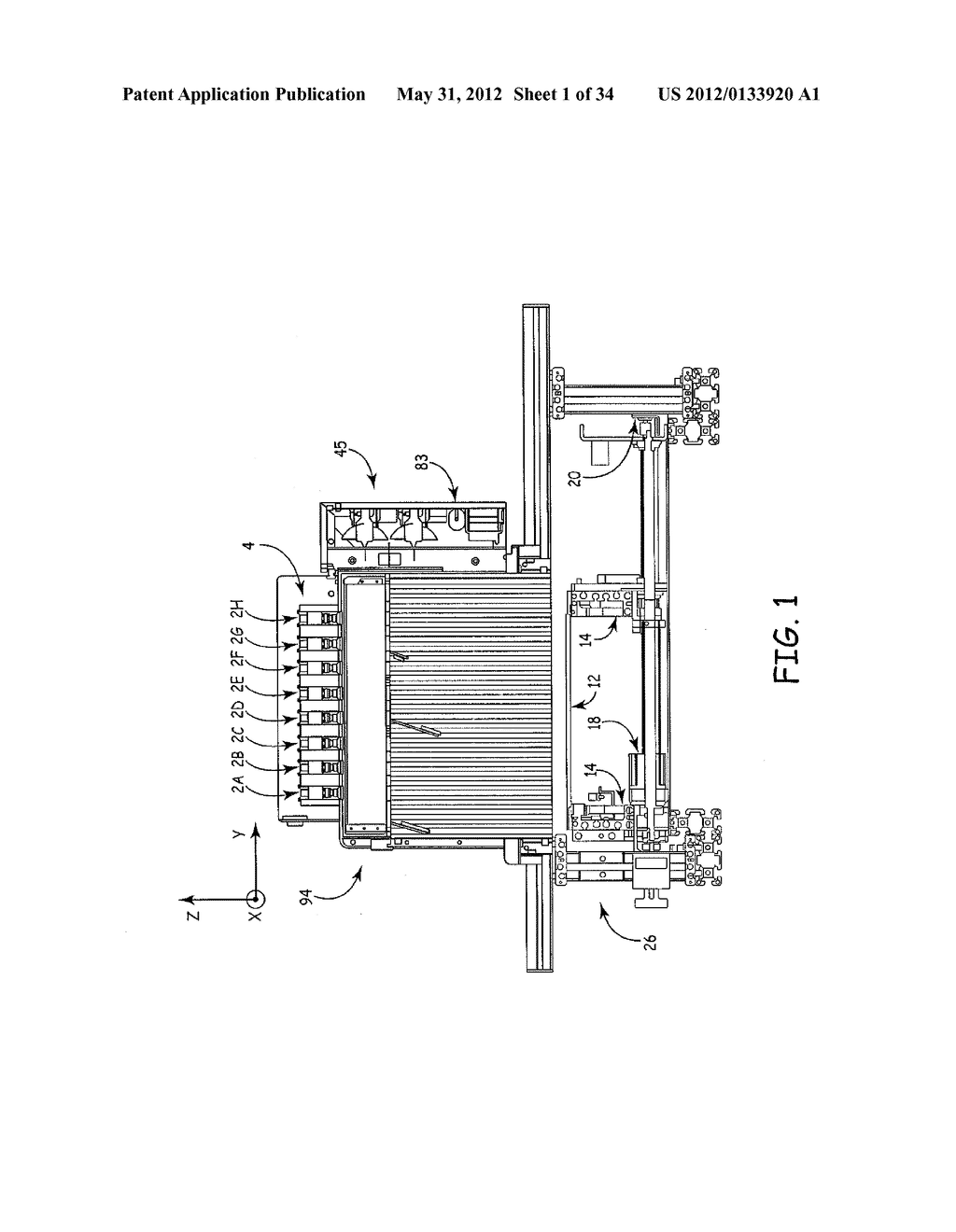 HIGH SPEED, HIGH RESOLUTION, THREE DIMENSIONAL PRINTED CIRCUIT BOARD     INSPECTION SYSTEM - diagram, schematic, and image 02