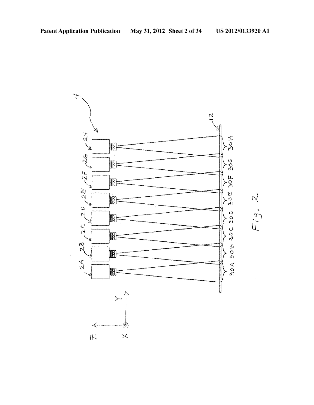 HIGH SPEED, HIGH RESOLUTION, THREE DIMENSIONAL PRINTED CIRCUIT BOARD     INSPECTION SYSTEM - diagram, schematic, and image 03