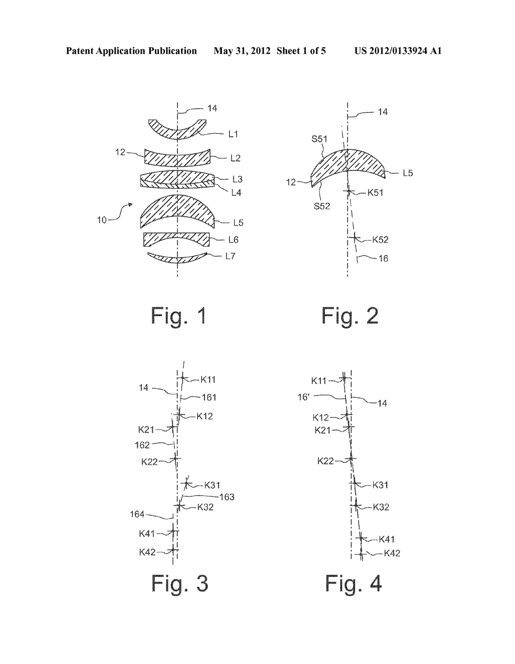 Measurement of the Positions of Centres of Curvature of Optical Surfaces     of a Multi-Lens Optical System - diagram, schematic, and image 02