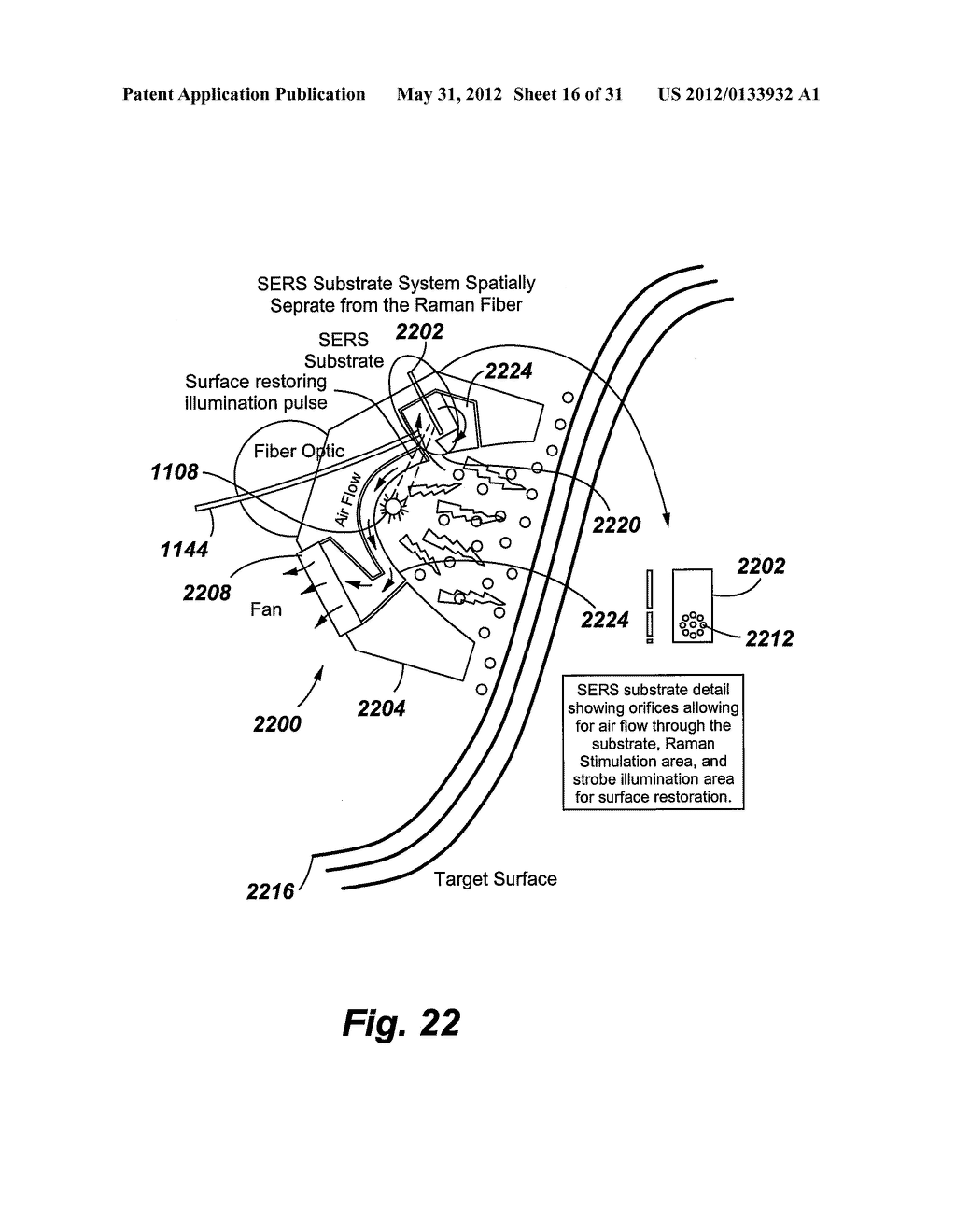 METHODS FOR EMPLOYING STROBOSCOPIC SIGNAL AMPLIFICATION AND SURFACE     ENHANCED RAMAN SPECTROSCOPY FOR ENHANCED TRACE CHEMICAL DETECTION - diagram, schematic, and image 17