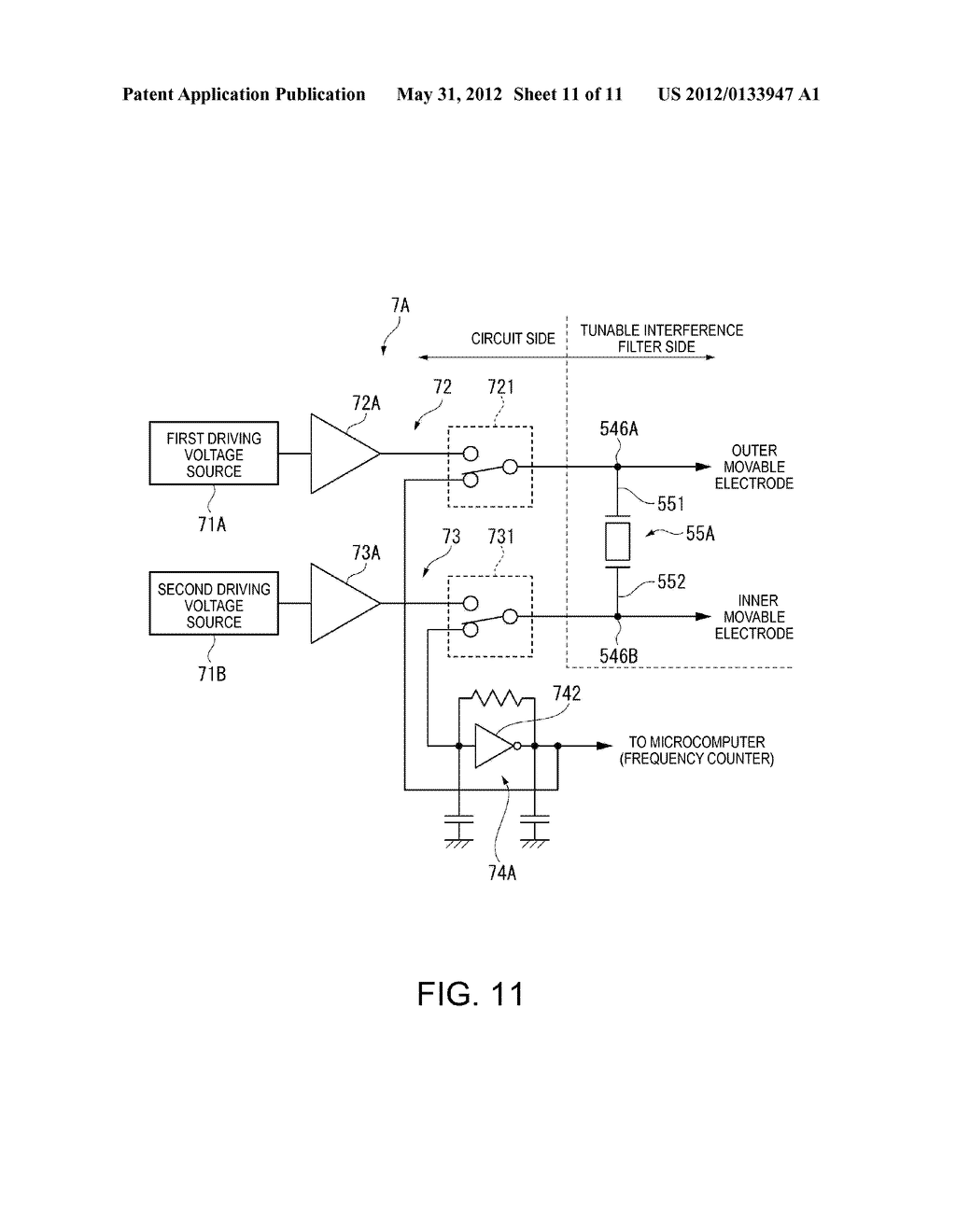 OPTICAL MODULE AND OPTICAL MEASUREMENT DEVICE - diagram, schematic, and image 12