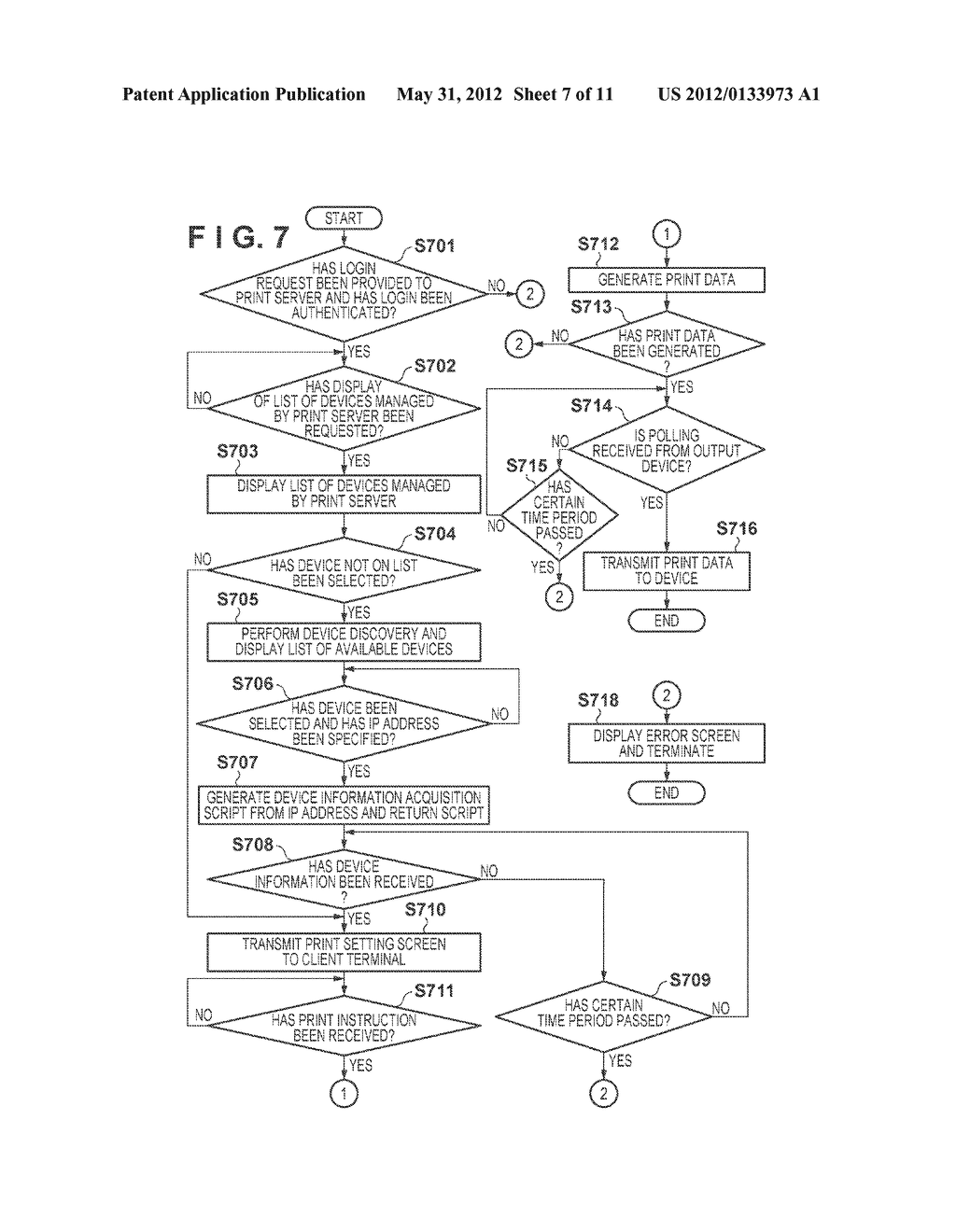 PRINT SERVER AND CONTROL METHOD FOR THE SAME - diagram, schematic, and image 08