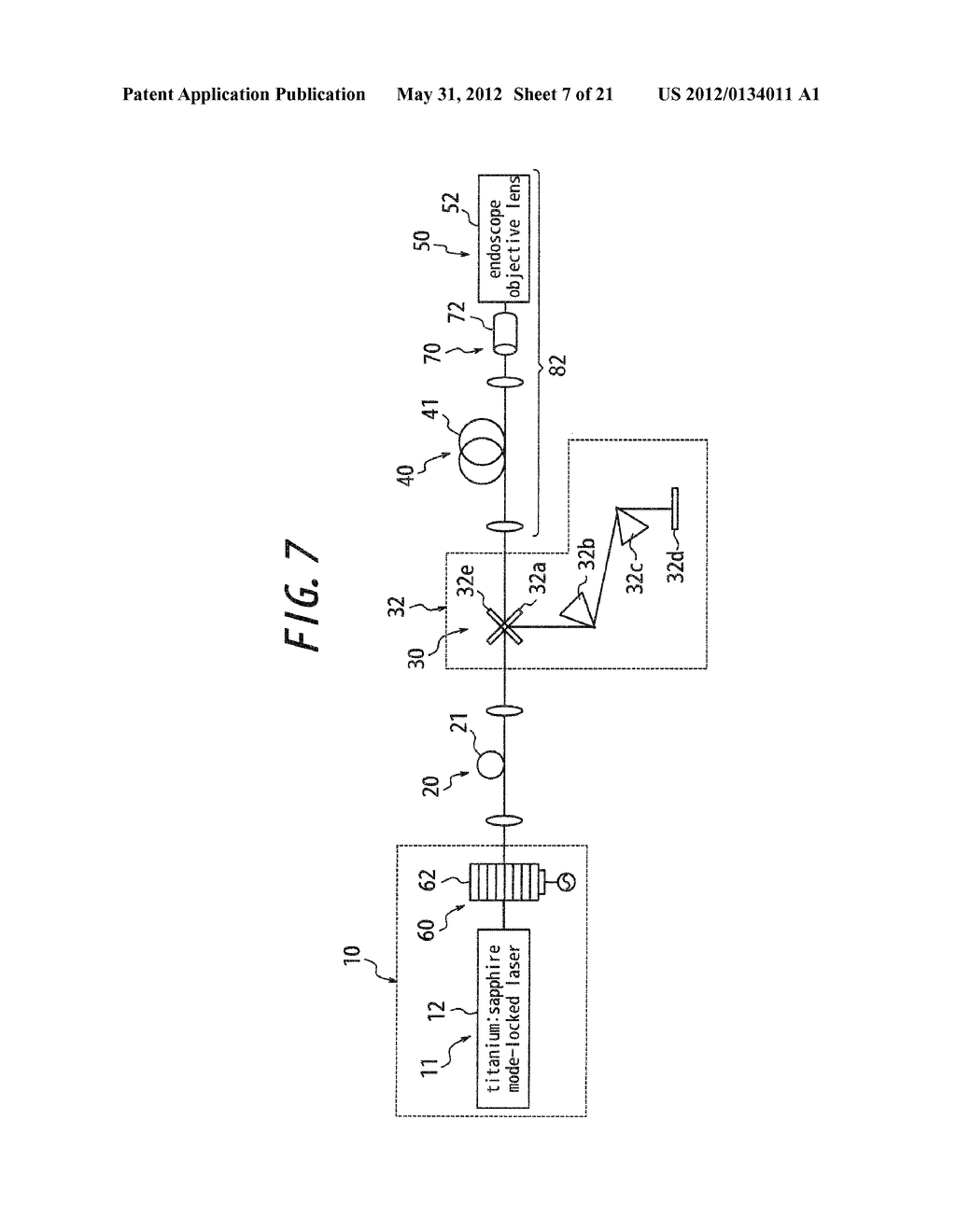 OPTICAL FIBER DELIVERY SYSTEM FOR DELIVERING OPTICAL SHORT PULSES AND     OPTICAL FIBER DELIVERY METHOD - diagram, schematic, and image 08