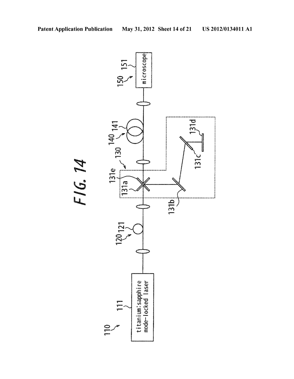 OPTICAL FIBER DELIVERY SYSTEM FOR DELIVERING OPTICAL SHORT PULSES AND     OPTICAL FIBER DELIVERY METHOD - diagram, schematic, and image 15