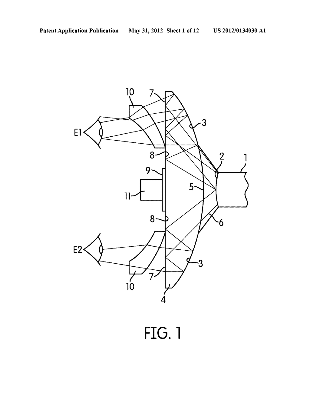 COMPACT EYEPIECE USING AN IMERSED FIELD LENS - diagram, schematic, and image 02