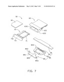 CHIP CARD HOLDING MECHANISM AND ELECTRONIC DEVICE USING THE SAME diagram and image