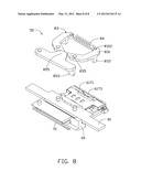 CHIP CARD HOLDING MECHANISM AND ELECTRONIC DEVICE USING THE SAME diagram and image