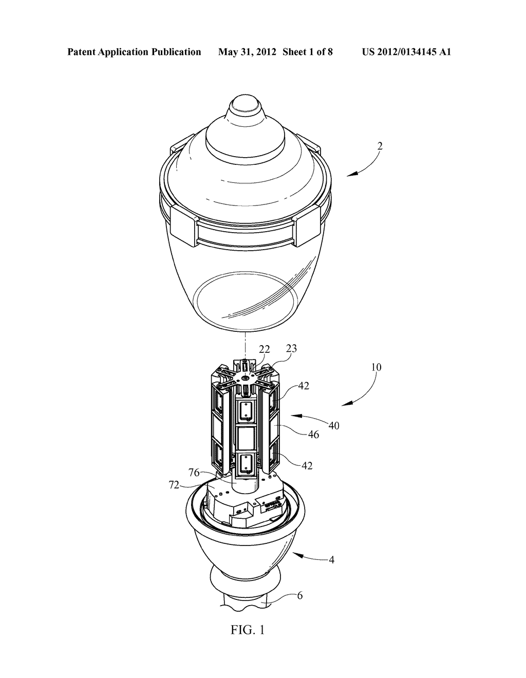 HEATSINK FOR COOLING AT LEAST ONE LED - diagram, schematic, and image 02