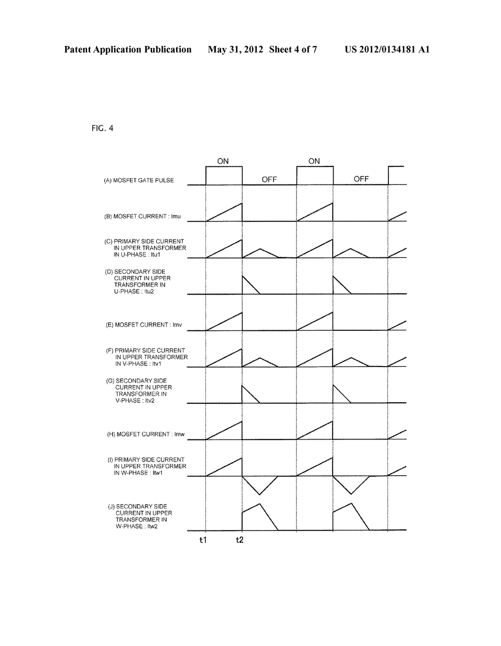 GATE DRIVING POWER SUPPLY SYSTEM AND INVERTER CONTROL CIRCUIT - diagram, schematic, and image 05