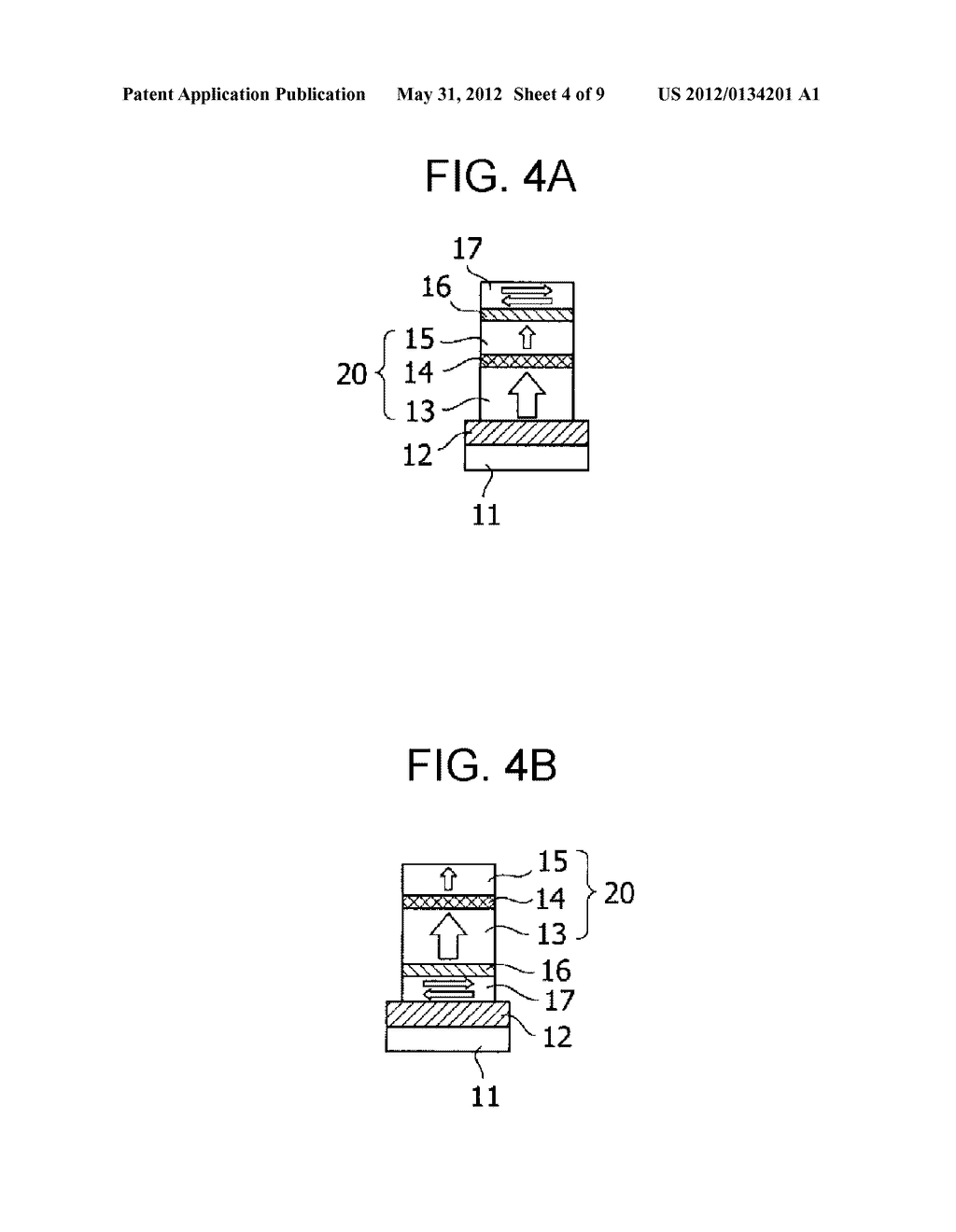 MAGNETIC MEMORY ELEMENT AND DRIVING METHOD FOR SAME - diagram, schematic, and image 05