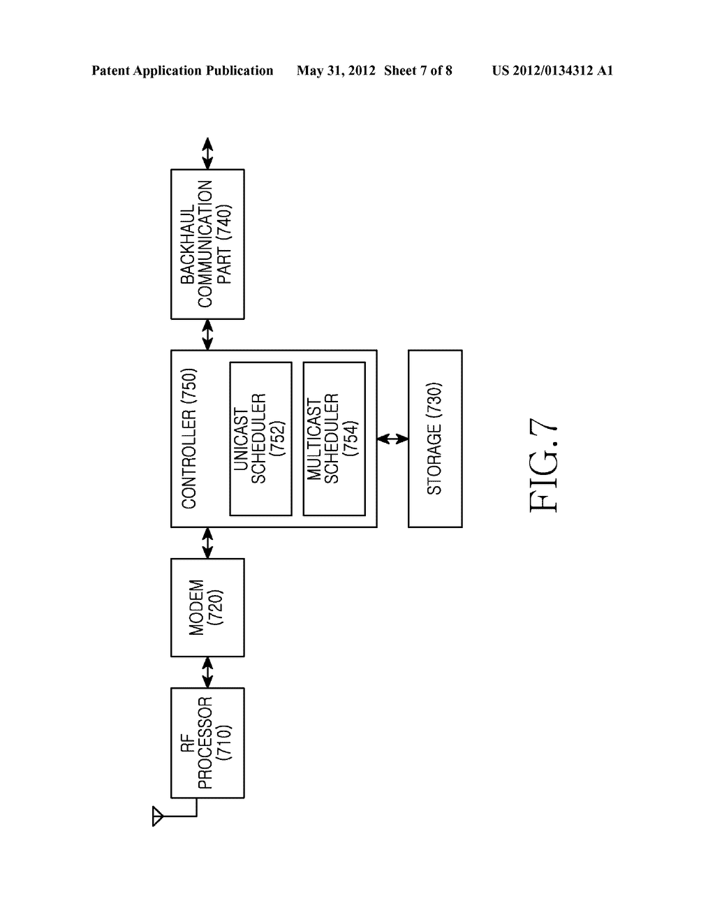 APPARATUS AND METHOD FOR SYNCHRONIZATION BETWEEN SCANNING INTERVAL AND     MULTICAST INTERVAL IN BROADBAND WIRELESS ACCESS SYSTEM - diagram, schematic, and image 08