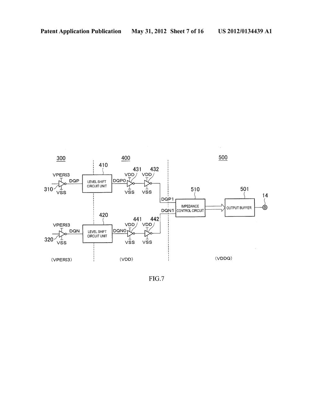 SEMICONDUCTOR DEVICE HAVING LEVEL SHIFT CIRCUIT - diagram, schematic, and image 08