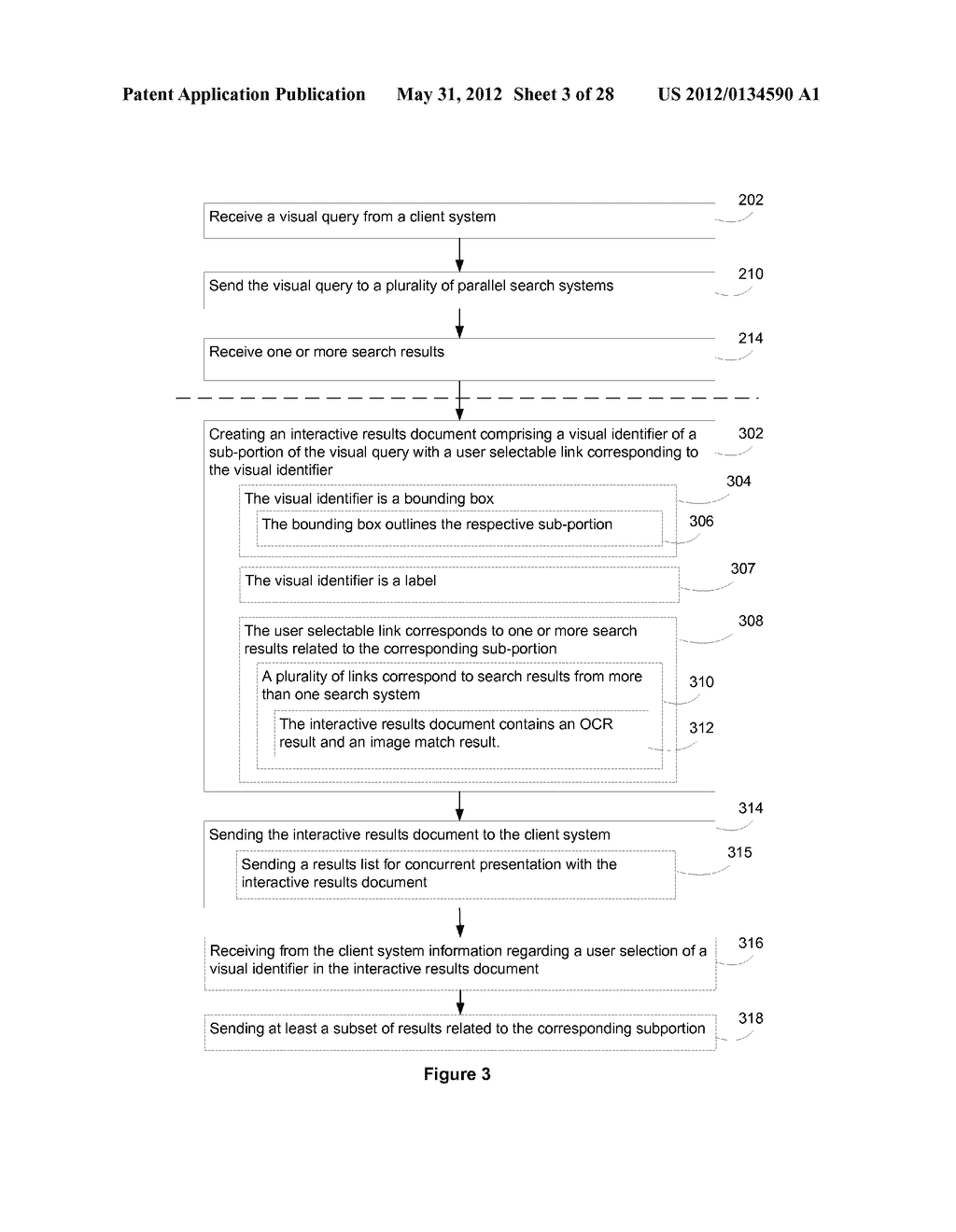 Identifying Matching Canonical Documents in Response to a Visual Query and     in Accordance with Geographic Information - diagram, schematic, and image 04