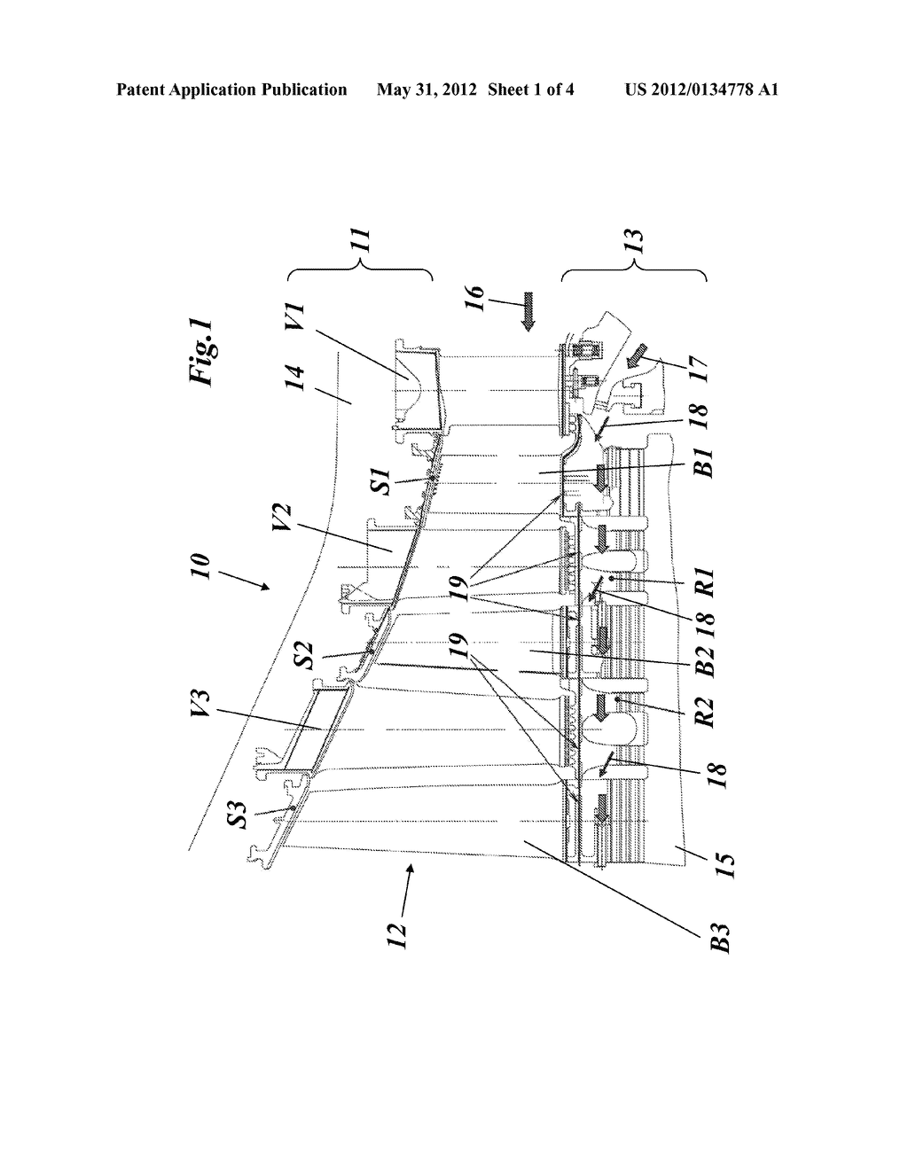 AXIAL FLOW GAS TURBINE - diagram, schematic, and image 02