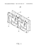 FAN MODULE WITH MULTIPLE COOLING FANS diagram and image