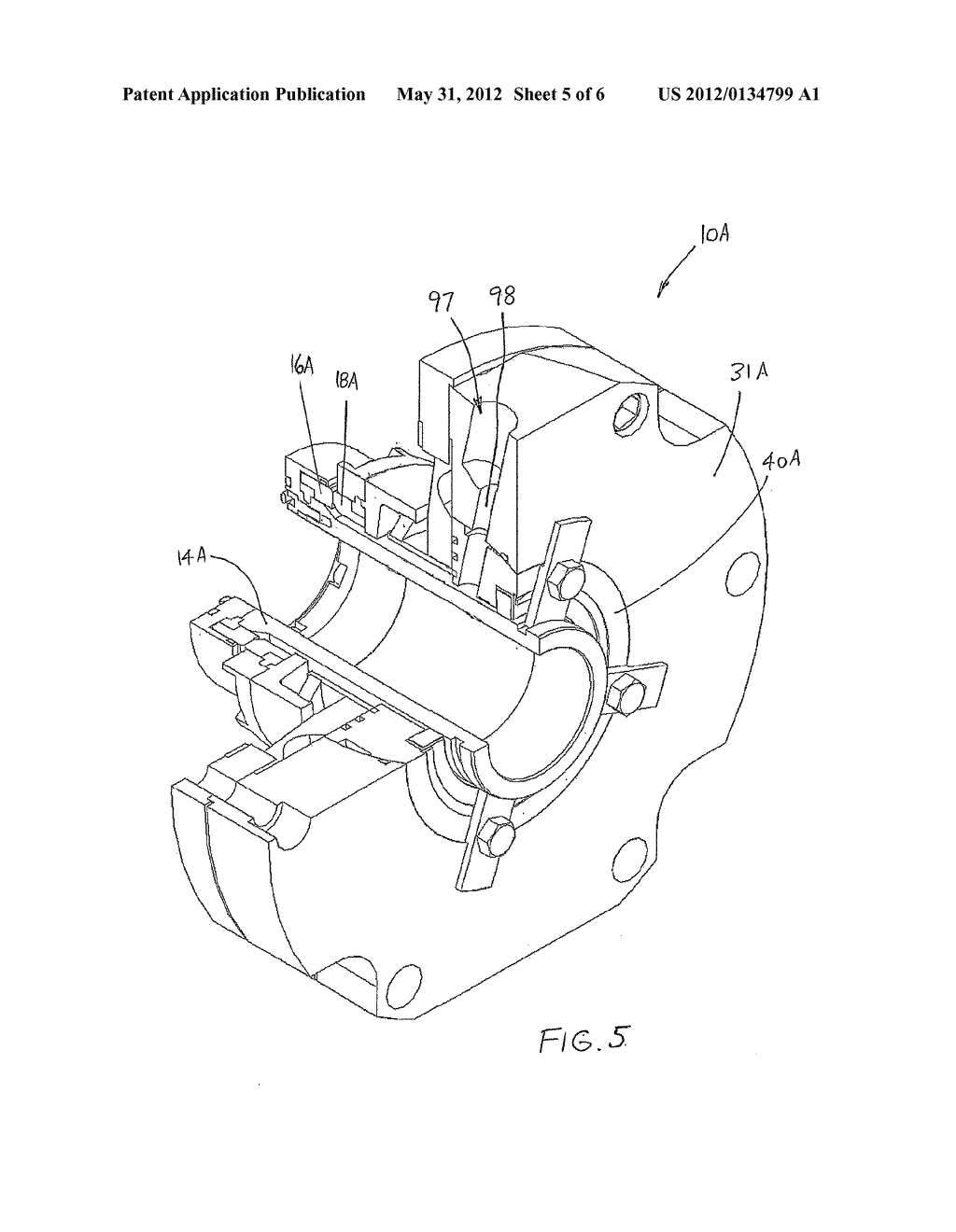 Adjustable mechanical seal - diagram, schematic, and image 06