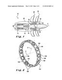 HUB FOR A PROPELLER HAVING VARIABLE PITCH BLADES diagram and image